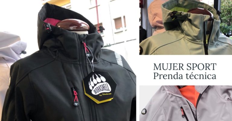 CHAQUETA MUJER WORKSHELL REGALA CONFORT 2021 Coval Protección ROPA LABORAL SIERO ASTURIAS