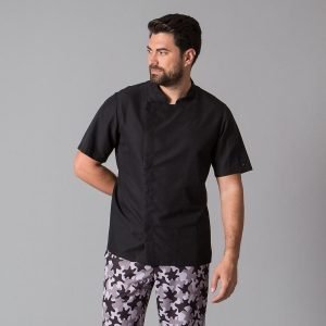 Casaca cocina hombre Rivera Negro