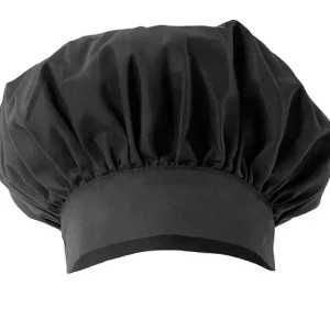 Gorro cocina francés 404001 Negro